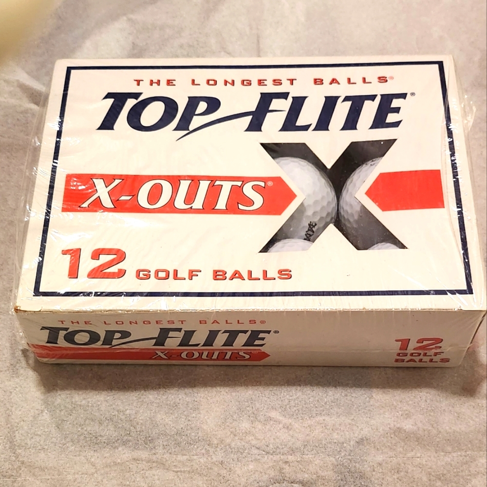 Top Flite X-OUTS 12 Golf Balls NWT